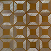 Three-dimensionstainless steel sheet