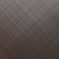 Cross Hairline Finish PVD Black color stainless steel sheet