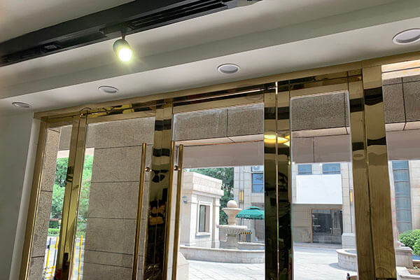 Gold color decorative stainless steel sheets for interior decoration