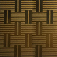 Bead Bast, Etched, Gold Color