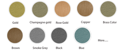 PVD Coating Color Chart