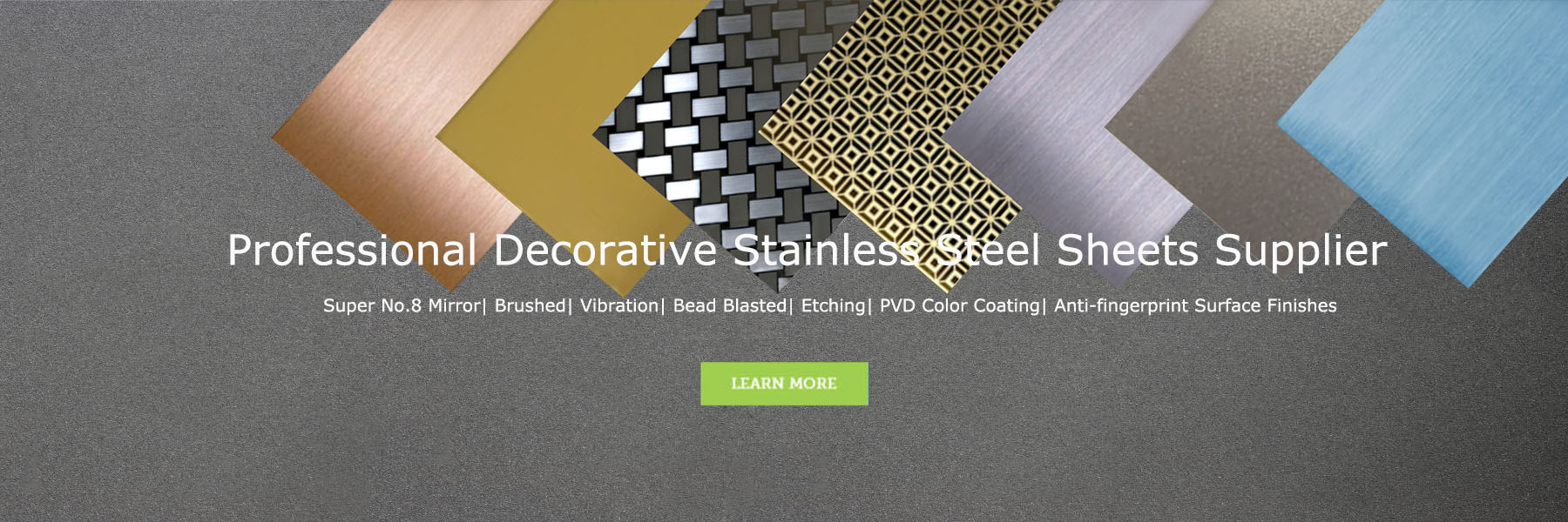 Decorative Stainless Steel Sheets Supplier