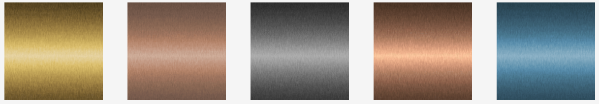 pvd color coated satin stainless steel